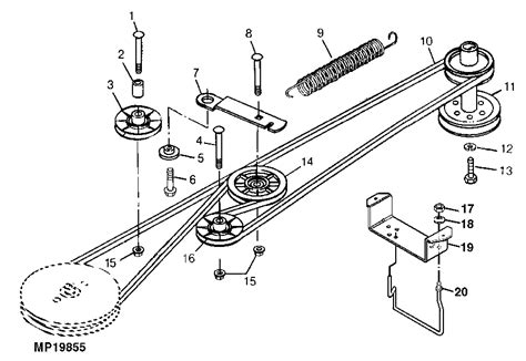 scotts  model    diagram    install  drive belt