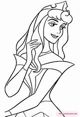 Disney Coloriage Princesse Disneyclips  Aurore Dxf Eps Dormant Briar sketch template
