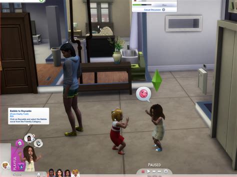 sims resource chatty toddler trait