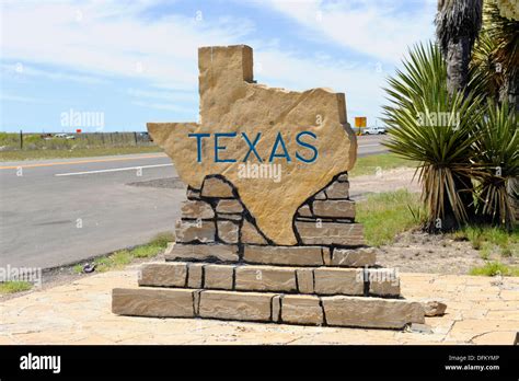 texas sign stock photo alamy