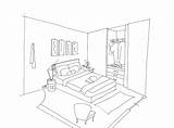 Coloring Room Bedroom Pages Architecture Buildings Designlooter 46kb 1280 Interior Printable sketch template