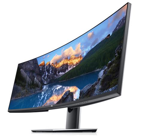 dell udw  ultrasharp curved  lcd led backlit ultrawide ips monitor  power computer