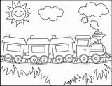 Train Coloring Clipart Pages Drawing Simple Polar Express Kids Choo Subway Draw Easy Getdrawings Color Bullet Pencil Worksheets Drawings Print sketch template