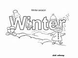 Winter Coloring Season Pages Kids Printable Seasons Colouring Fall Enjoying Printables Snow Christmas Didi Worksheets sketch template