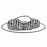 Corn Cob Coloring Sheet Print Button Using Grab Feel Also Kids Size sketch template