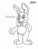 Bonnie Fnaf Coloring Pages Sheet Printable Color Colouring Print Freddy Nights Five Fun Sheets Getcolorings Colorings Getdrawings Cute Shee Book sketch template