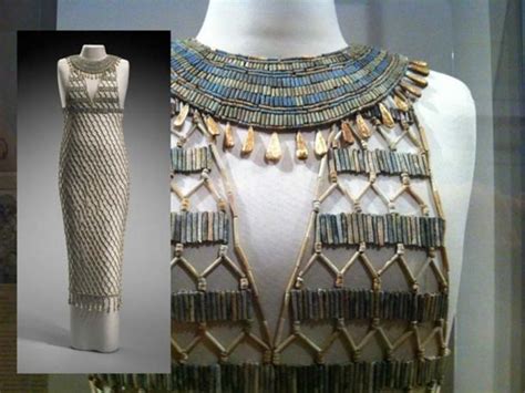 High Fashion Of Ancient Egypt The Bead Net Dress Ancient Origins