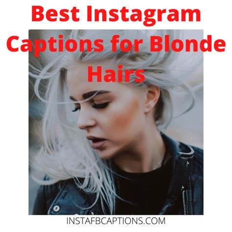 blonde hair instagram captions and quotes in 2023