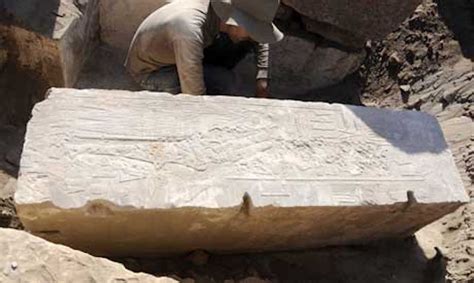 ancient blocks linked to egypt s first female pharaoh redorbit