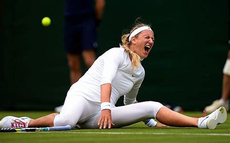 Wimbledon 2013 Victoria Azarenka Blasts Slippery Sw19