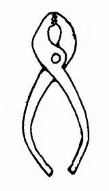 Pliers Clipart Cliparts Clip Library Tools sketch template