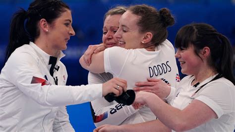 Winter Olympics Great Britain Win Gold In Women S Curling As Team Gb