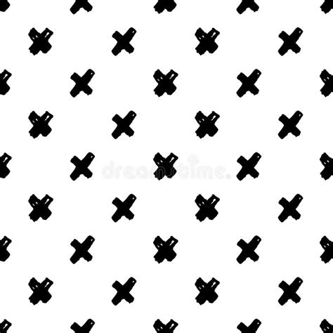 seamless abstract pattern from plus cross symbols stock illustration illustration of green