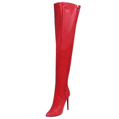 New Over The Knee Boots Women High Heels Shoes Ladies Thigh High