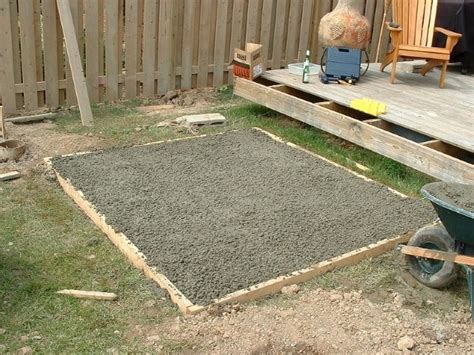 lay  gravel shed foundation  everyday