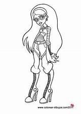 Monster High Coloring Pages Color Girls Geek Party Colouring Baby Yelps Ghoulia Printables Stamps Sheets Uploaded User sketch template