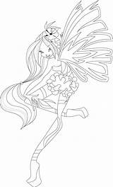 Sirenix Coloring Flora Icantunloveyou Deviantart Loop Sugar sketch template