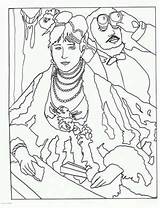 Coloring Renoir Pages Printable Masterpiece Worksheets Famous Auguste Color Works Kids Appreciation Drawing Pierre Livingston Adult Getcolorings Painters Dozen sketch template