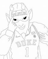 Duke sketch template