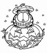 Halloween Coloring Pages Garfield Kids Printable Sheets Pumpkin Disney Print Color Printables Happy Cute Cartoons Book Online Momjunction Fall Discover sketch template
