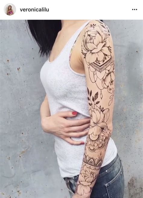 Girly Sleeve Tattoos Tattoo Ideas For Women Tatto Pictures