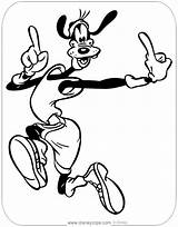 Goofy Disneyclips Jogging Funstuff sketch template