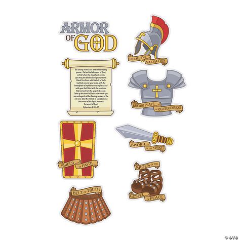 armor  god cutouts oriental trading
