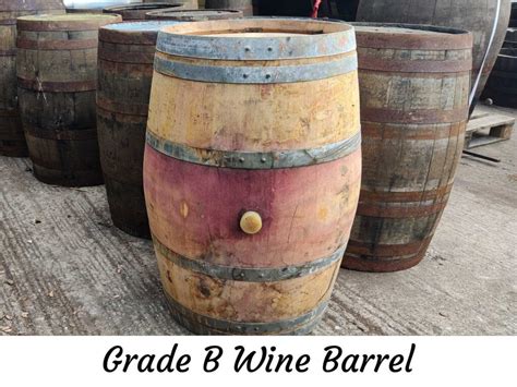 Oak Wine Barrel Water Butt 55 Gallon • Celtic Timber