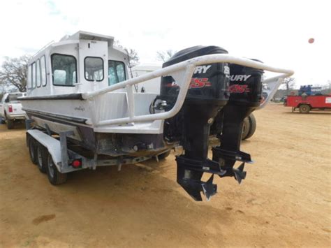 2005 23 And 26 Scully Aluminum Crew Work Boats For Sale