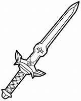 Cool Colouring Swords Drawings Axe Youngandtae Epic Use sketch template