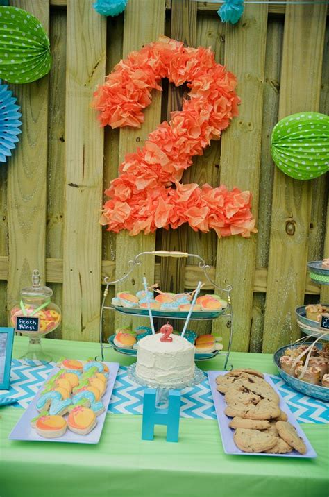 kara s party ideas peach stand party planning ideas