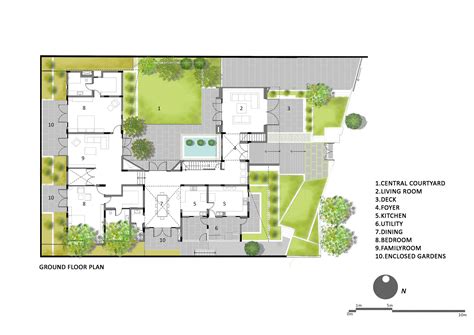 galeria de casa patio architecture paradigm