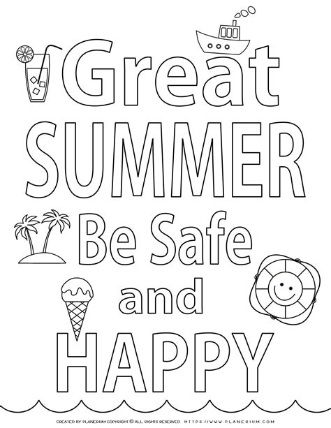 year coloring page  safe  summer planerium coloring