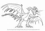 Dragon Train Nadder Deadly Draw Step Drawing Tutorials Drawingtutorials101 Tutorial Cartoon Previous Next sketch template