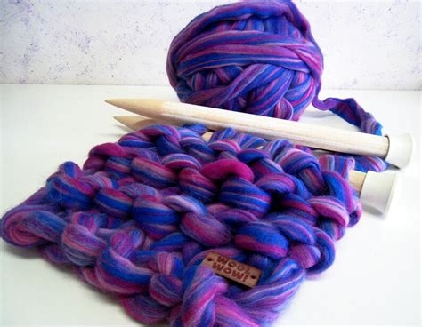 chunky yarn super bulky  merino wool big skein  mixed etsy