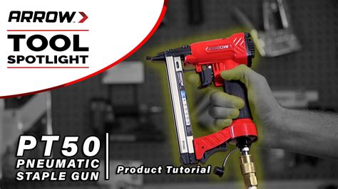 product tutorial arrows pt pneumatic staple gun youtube
