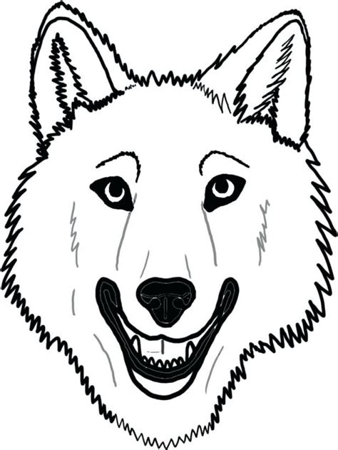 wolf head coloring pages coloring pages