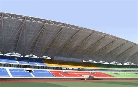 grand stadium 001 olympic size football arena 3d model max