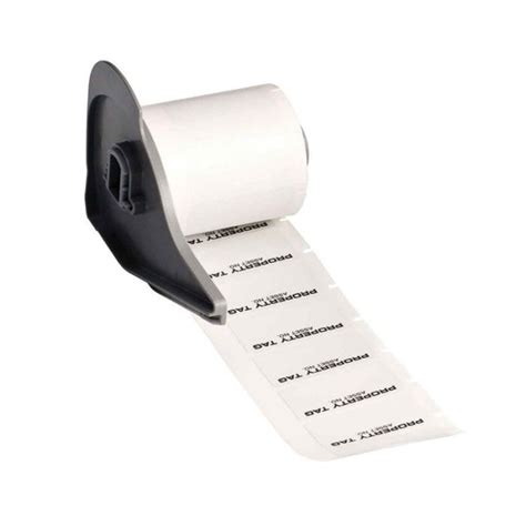 bmp   polyester pre printed property tag labels