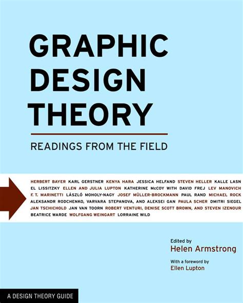 graphic design theory readings   field design book