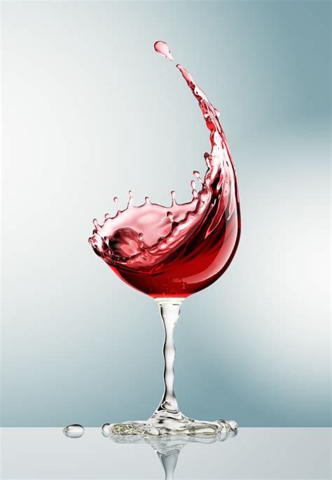 Wine Glass Splash 3d Turbosquid 1195152