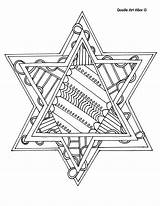 Hanukkah Jewish Adults Judaism Mediafire Artful Pride Hebrew sketch template