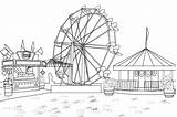 Wheel Ferris Coloring Fun Festival Sapphire Falls Downloadable sketch template