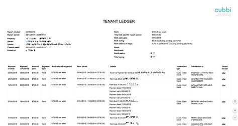 tenant ledger template excel