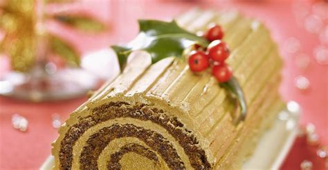 festive mocha swiss roll recipe eat smarter usa
