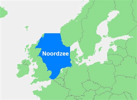 kaart noordzee kaart noordzee noordwest europa