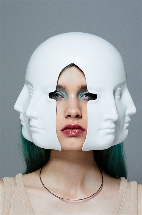 Japanese Korean Face Mask Beauty Editorial Photo Shoot 24