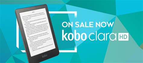 kobo clara hd  sale     reader blog