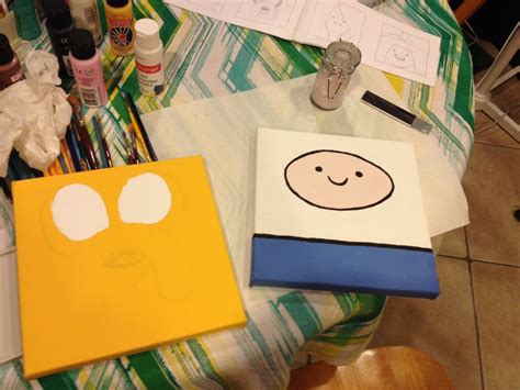 finn  jake paintings