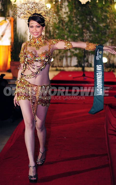 Miss Philippines Earth 2010 Contestants In Pinoy Costumes